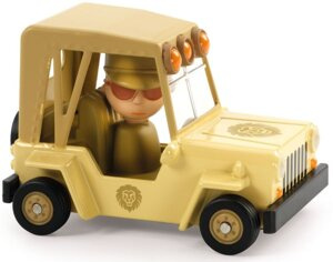 Autko Crazy Motors Lion Safari Djeco