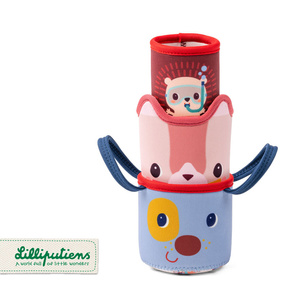 Lilliputiens Zabawka sensoryczna dla niemowląt miękkie Kubeczki do kąpieli Piesek Jules