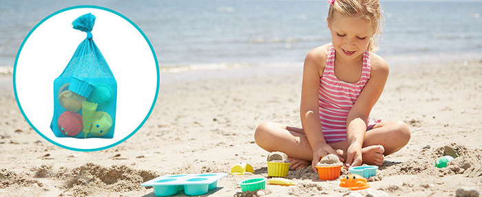 Foremki na plażę do piaskownicy formowanie babki muffinki Melissa and Doug
