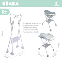 Stojak do wanienki i przewijaka Camele’o White Beaba