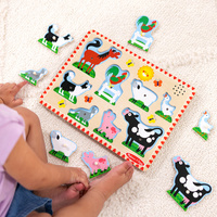 Układanka z dźwiękami Zwierzęta na farmie Melissa & Doug