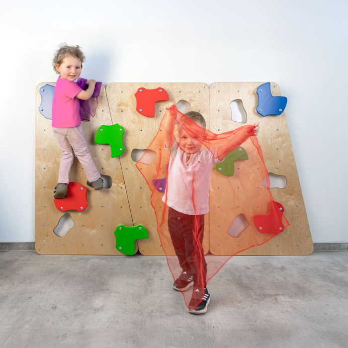 Zestaw trzech ścianek do wspinaczki dla dzieci Junior Erzi