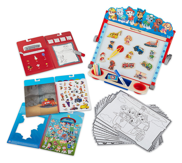 Naklejki wielokrotne Psi Patrol Puffy Sticker - Adventure Bay Melissa and Doug