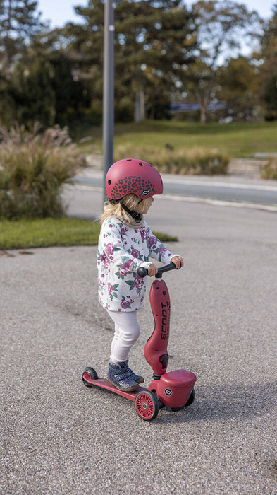 Highwaykick 1 Lifestyle 2w1 Jeździk i hulajnoga z zamykanym schowkiem 1-5 lat Wildcat SCOOTANDRIDE