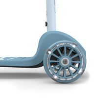 SCOOTANDRIDE Highwaykick 3S Hulajnoga z systemem sterowania 2w1 i kółkami LED składana 3+ Steel