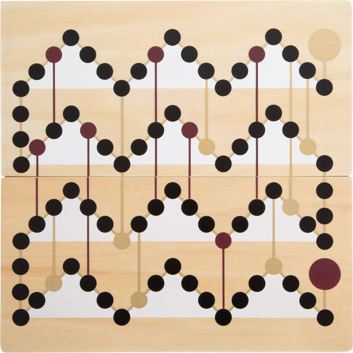 Zestaw gier Ludo Węże i drabiny Gold Edition Small Foot