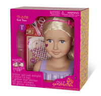 Głowa lalki do czesania Trista doll face Our Generation