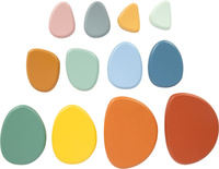 Gra drewniana w układanie kamieni Montessori River Rocks Small Foot