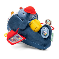 Lilliputiens Piesek Jules Przytulanka aktywizująca Samolot Zabawka sensoryczna i edukacyjna