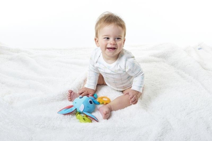 Zawieszka Tiny Smarts - wibrujący Króliczek Thomas Tiny Love