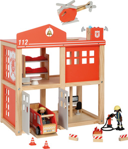 Remiza strażacka XXL z akcesoriami i dźwiękiem Small Foot