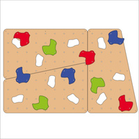 Zestaw trzech ścianek do wspinaczki dla dzieci Junior Erzi