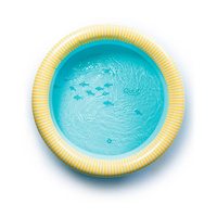 Dmuchany basenik dziecięcy do ogrodu 120 cm Dippy Banana Blue Quut