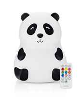 Lampka nocna dla dzieci Panda z pilotem Rabbit & Friends