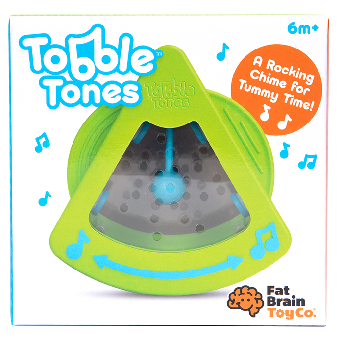 Wańka wstańka z dzwoneczkiem zabawka stymulująca Tobble Tones Fat Brain Toys