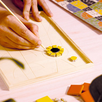 Djeco Zestaw z akcesoriami do stworzenia Mozaiki Atelier Grands Augustins Atelier 73