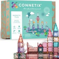Klocki magnetyczne kulodrom Pastel Ball Run Pack 106 el. Connetix