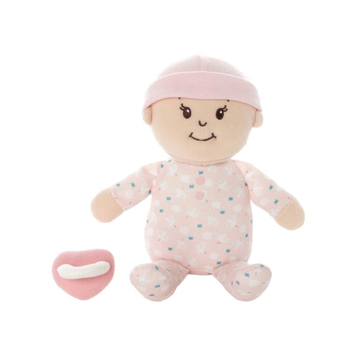 Zestaw dla dzieci lalka Peach i przenośne łóżeczko Love Stella Manhattan Toy