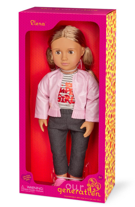 Lalka dla dzieci ELENA 46cm Super Girl Our Generation