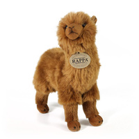 Pluszak dla dzieci brązowa lama 23 cm  Rappa maskotki