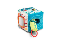 Wielofunkcyjna kostka z gryzakiem i pozytywką 7 odgłosów zwierząt Dżungla Lilliputiens