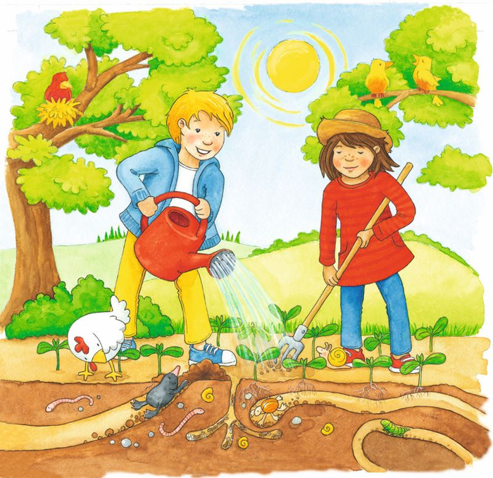 Układanka drewniana puzzle Słoneczniki Goki 