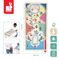Pinball drewniana gra zręcznościowa Applepop Janod