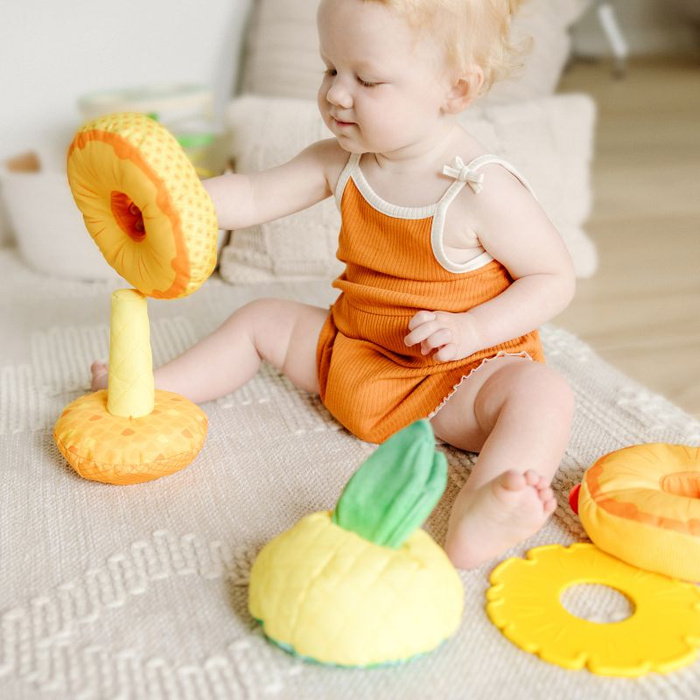 Układanka sensoryczna miękki sorter Ananas Melissa & Doug