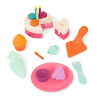 Piekarnik z tortem interaktywny zestaw emitujący realistyczne odgłosy i efekty świetlne Mini Chef Bake a Cake Playset B.toys