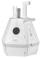 Kartonowy domek do malowania i samodzielnego złożenia Kapsuła Ratunkowa Tektorado