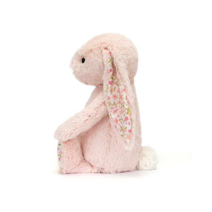 Króliczek z kwiecistymi uszami pudrowy róż Cherry 31 cm Jellycat pluszaki dla dzieci