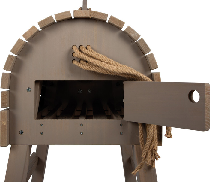 Stojący szary duży koń dla dzieci Small Foot