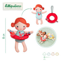 Laleczka z kółkiem do zabawy w wodzie Axelle Lilliputiens