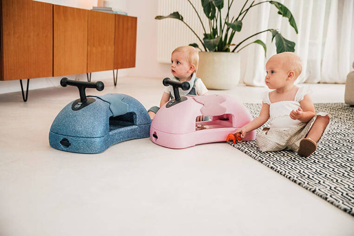 Scootandride My First jeździk pchacz dla dzieci 3w1 6 m+ Steel niebieski