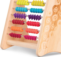 Drewniane liczydło dla dzieci sensoryczne owoce Two-ty Fruity B.Toys