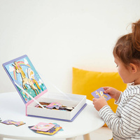 Układanka magnetyczna Jednorożce Magnetibook Janod