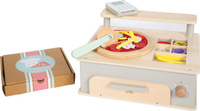 Drewniany zestaw kuchenny do robienia pizzy dla dzieci z piekarnikiem Small Foot