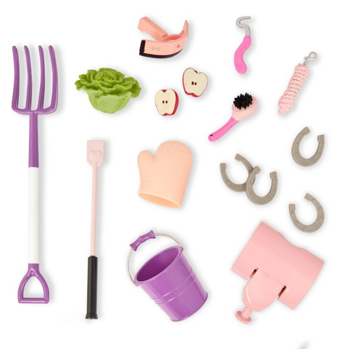 Przyczepa do przewozu koni z wyposażeniem Our Generation