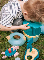 Zestaw wiaderko i sitko Bucki Lagoon + Banana Blue Quut