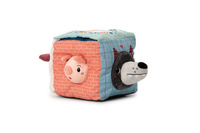 Wielofunkcyjna kostka dźwiękowa angażująca zmysły Wilk Louis 9 m+ Lilliputiens