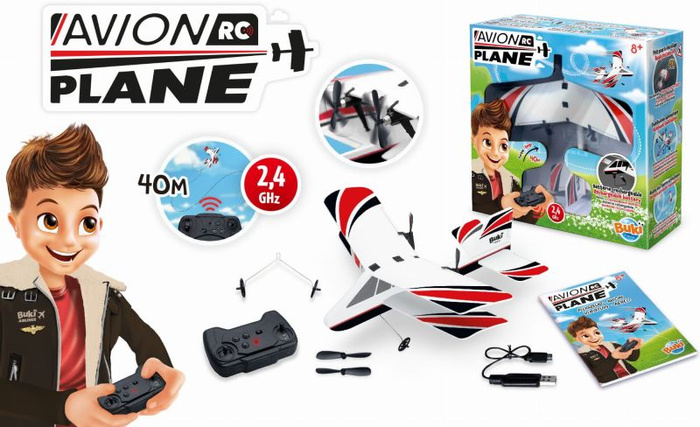 Samolot zdalnie sterowany dwupłatowiec Buki – duży zasięg