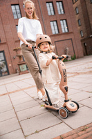 SCOOTANDRIDE Kask XXS-S dla dzieci 1-5 lat Mocha