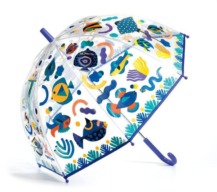 Magiczny parasol przeciwdeszczowy dla dzieci Rybki Djeco