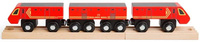 Pociąg pocztowy Bigjigs Rail zabawki drewniane