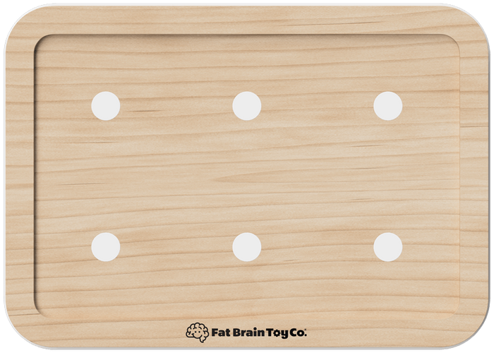 Drewniana baza tablicy sensorycznej PlayTab Fat Brain Toy