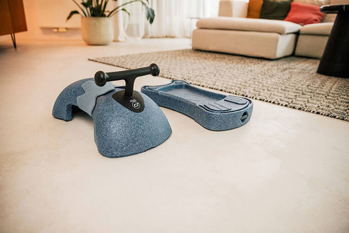 Scootandride My First jeździk pchacz dla dzieci 3w1 6 m+ Steel niebieski