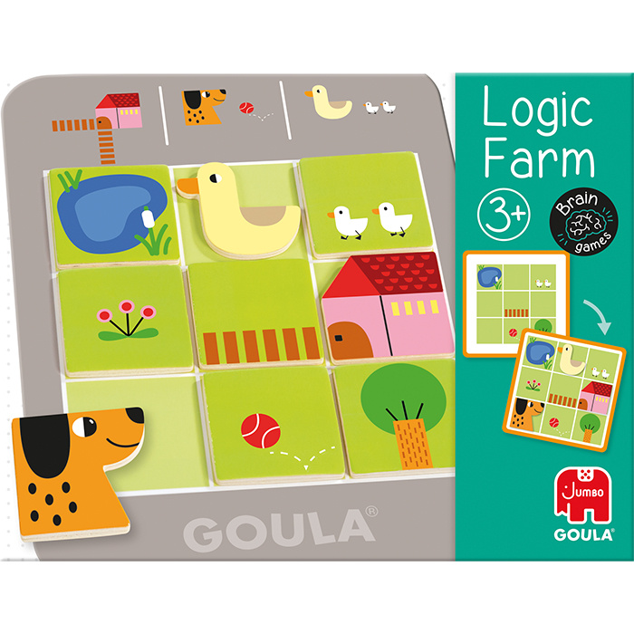 Gra dla dzieci Farma logiczna Goula