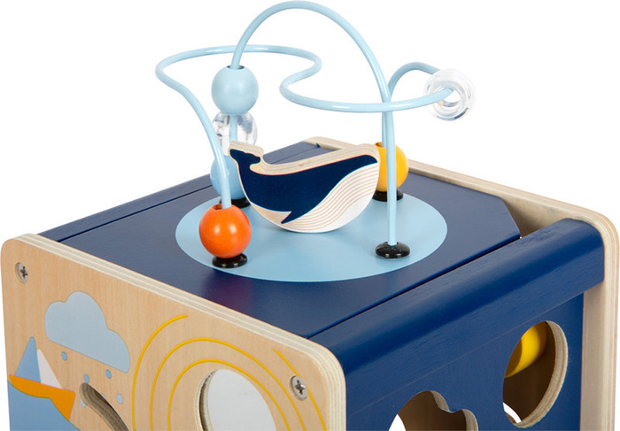 Drewniana kostka edukacyjna motoryczna Ocean Small Foot
