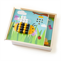 Drewniana mozaika do układania W ogrodzie Bigjigs Toys