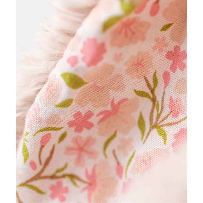 Króliczek z kwiecistymi uszami pudrowy róż Cherry 31 cm Jellycat pluszaki dla dzieci